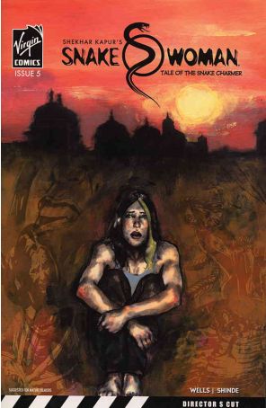 Snake Woman: Tale of the Snake Charmer 5 published by Virgin with cover art by Michael Gaydos