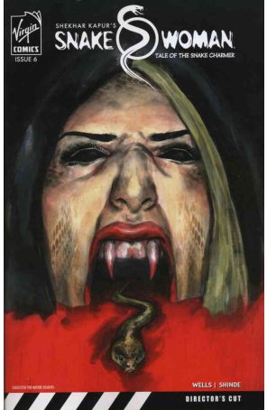 Snake Woman: Tale of the Snake Charmer 6 published by Virgin with cover art by Michael Gaydos