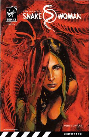 Snake Woman 4 published by Virgin with cover art by Michael Gaydos
