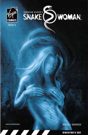 Snake Woman 5 published by Virgin with cover art by Sampath Kumar and Suresh Seetharaman