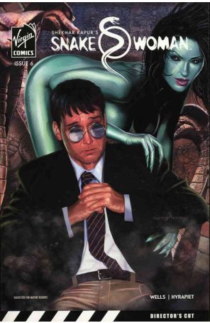 Snake Woman 6 published by Virgin with cover art by Greg Horn
