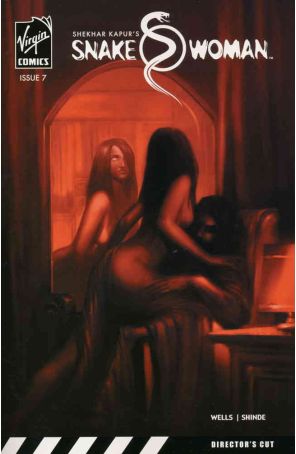 Snake Woman 7 published by Virgin with cover art by Mukesh Singh