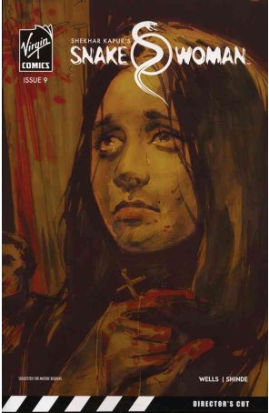 Snake Woman 9 published by Virgin with cover art by Satish Tayade