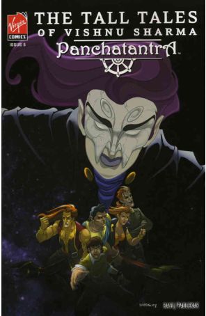 Tall Tales of Vishnu Sharma: Panchantantra 5 published by Virgin with cover art by Ashish Padlekar