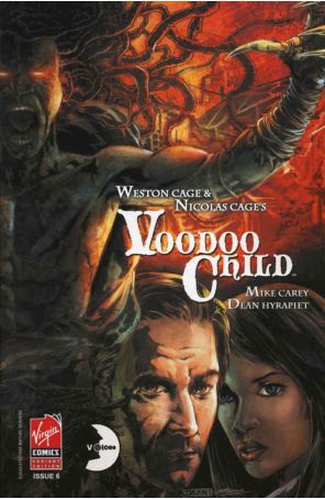 Voodoo Child 6B published by Virgin with cover art by Dean Ruben Hyrapiet