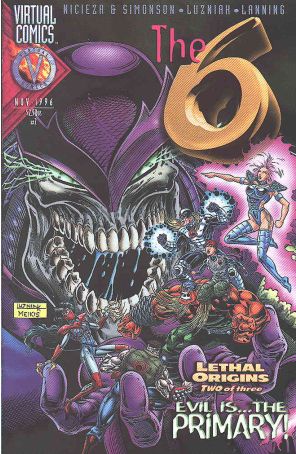 The 6 2 published by Virtual with cover art by Greg Luzniak