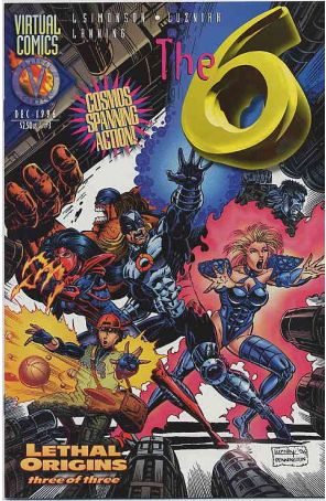 The 6 3 published by Virtual with cover art by Greg Luzniak