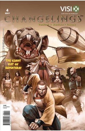 Changelings 4 published by Visi8 with cover art by Rahmat Handoko