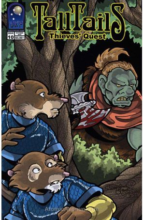 Tall Tails: Thieves' Quest (Vision Comics) 10 published by Dream Weaver with cover art by Daphne Lage
