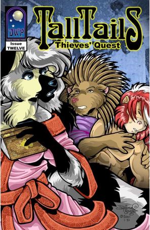 Tall Tails: Thieves' Quest (Vision Comics) 12 published by Dream Weaver with cover art by Daphne Lage
