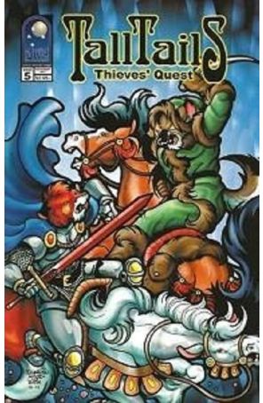Tall Tails: Thieves' Quest (Vision Comics) 5 published by Dream Weaver with cover art by Daphne Lage