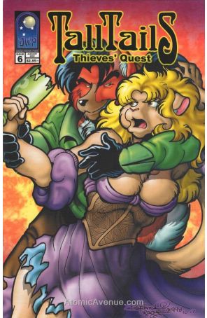 Tall Tails: Thieves' Quest (Vision Comics) 6 published by Dream Weaver with cover art by Daphne Lage