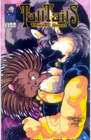 Tall Tails: Thieves' Quest (Vision Comics) 9 published by Dream Weaver with cover art by Daphne Lage