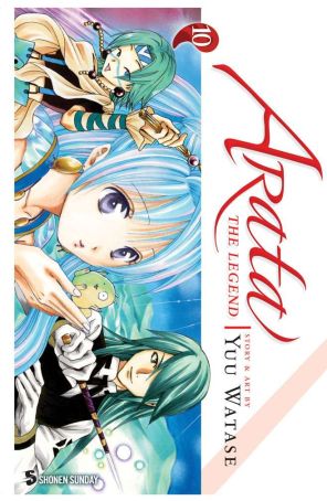 Arata the Legend 10 published by Viz with cover art by Yu Watase