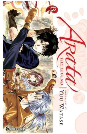 Arata the Legend 13 published by Viz with cover art by Yu Watase