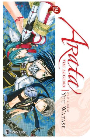 Arata the Legend 19 published by Viz with cover art by Yu Watase