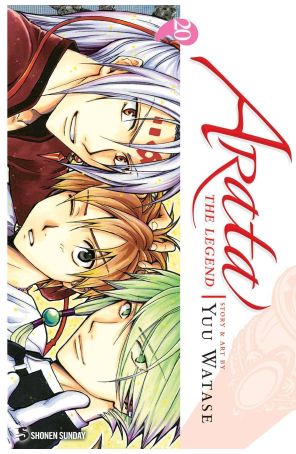 Arata the Legend 20 published by Viz with cover art by Yu Watase