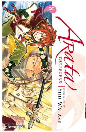 Arata the Legend 8 published by Viz with cover art by Yu Watase