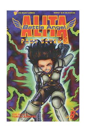 Battle Angel Alita Part 7 8 published by Viz with cover art by Paul R. Wilson