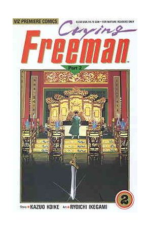 Crying Freeman Part 2 2 published by Viz with cover art by Ryoichi Ikegami