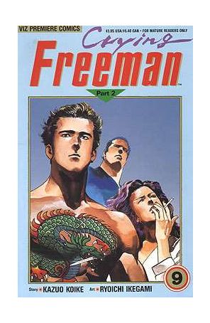 Crying Freeman Part 2 9 published by Viz with cover art by Ryoichi Ikegami