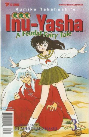 Inu-Yasha Part 2 3 published by Viz with cover art by Rumiko Takahashi