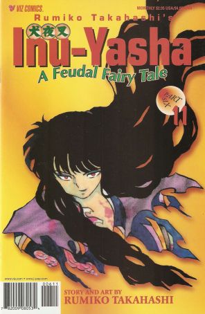 Inu-Yasha Part 6 11 published by Viz with cover art by Rumiko Takahashi