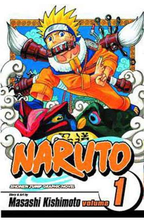 Naruto 1 (11th) published by Viz with cover art by Masashi Kishimoto