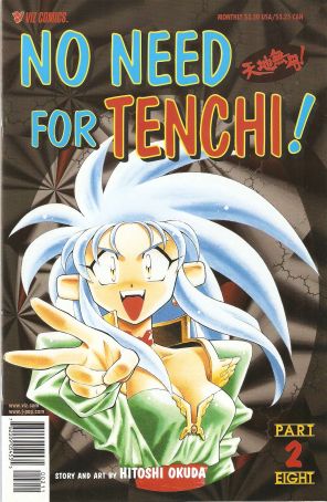 No Need for Tenchi! Part 8 2 published by Viz with cover art by Hitoshi Okuda