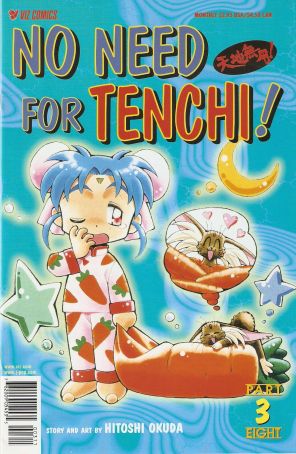 No Need for Tenchi! Part 8 3 published by Viz with cover art by Hitoshi Okuda
