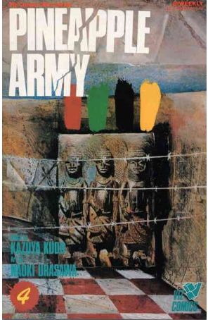 Pineapple Army 4 published by Viz with cover art by Darren Ching