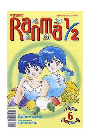Ranma 1/2 Part 8 6 published by Viz with cover art by Rumiko Takahashi
