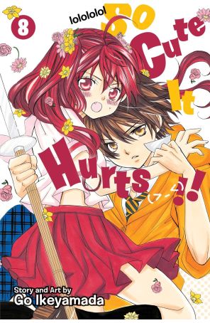 So Cute It Hurts 8 published by Viz with cover art by Go Ikeyamada
