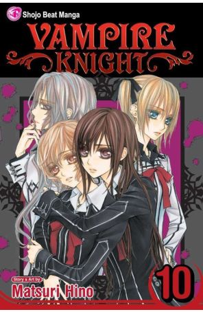 Vampire Knight 10 published by Viz with cover art by Matsuri Hino