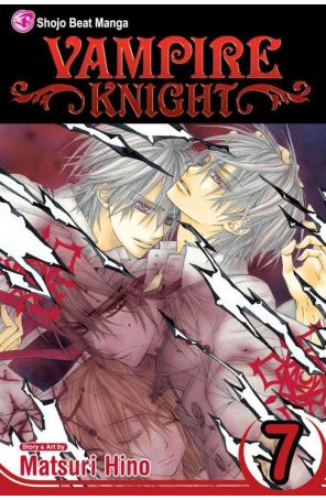 Vampire Knight 7 (2nd) published by Viz with cover art by Matsuri Hino