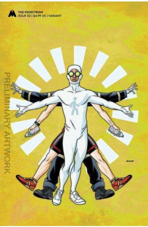 The Pedestrian 2B published by Magma with cover art by Mike McKone