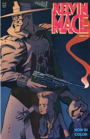 Kelvin Mace 2 published by Vortex with cover art by Klaus Schoenefeld