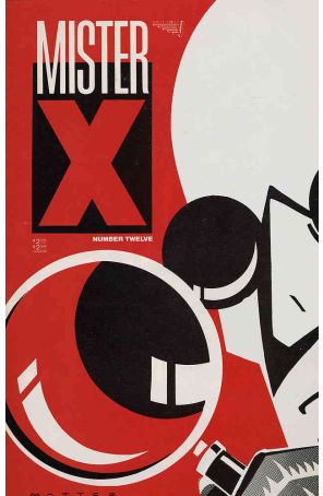 Mister X (Vol. 1) 12 published by Vortex with cover art by Dean Motter