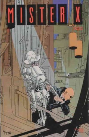 Mister X (Vol. 1) 13 published by Vortex with cover art by Michael W. Kaluta