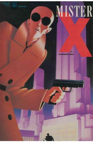 Mister X (Vol. 1) 2 published by Vortex with cover art by Paul Rivoche