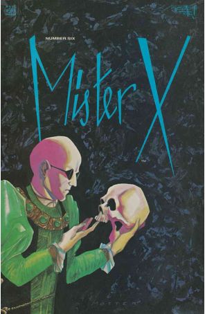 Mister X (Vol. 1) 6 published by Vortex with cover art by Dean Motter