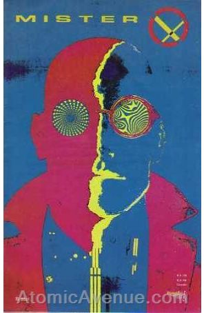 Mister X (Vol. 2) 1C published by Vortex with cover art by Brendan McCarthy