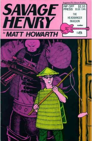 Savage Henry 18 published by Rip Off