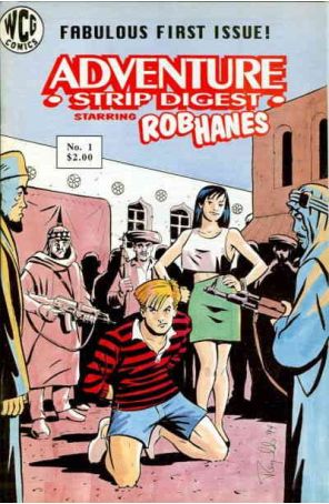 Adventure Strip Digest 1 published by WCG with cover art by Randy Reynaldo