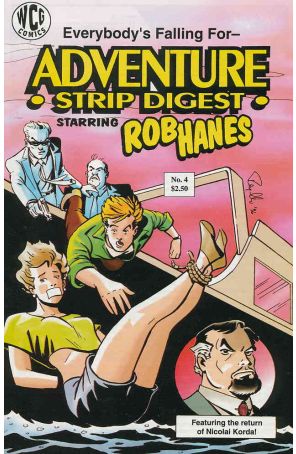 Adventure Strip Digest 4 published by WCG with cover art by Randy Reynaldo