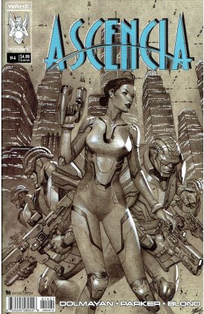 Ascencia 14D published by Wake with cover art by Jorge Molina