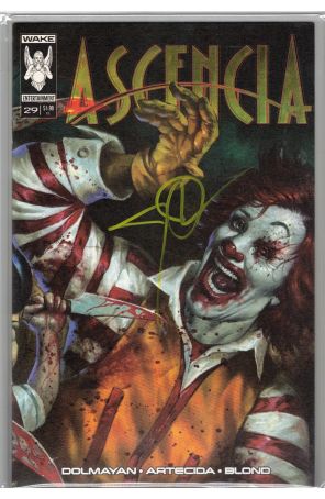 Ascencia 29E published by Wake with cover art by Lucio Robes