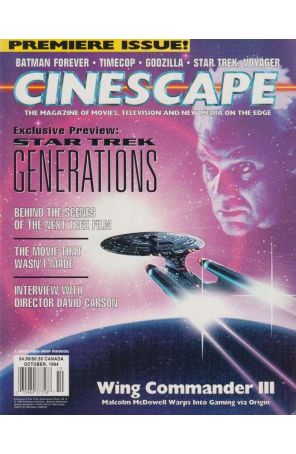 Cinescape 1 published by Warner Publishing Services, Inc