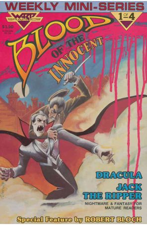 Blood of the Innocent 1 published by Warp with cover art by Mark Wheatley