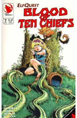 Elfquest: Blood of Ten Chiefs 7 published by Warp